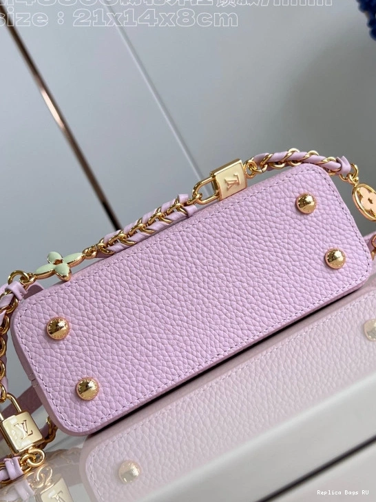Affordable CAPUCINES LOUIS MINI-21*14*8CM VUITTON 0712